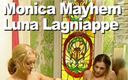 Edge Interactive Publishing: Monica Mayhem &amp;amp; Luna Lagniappe Lesbo Lick Shower Strapon