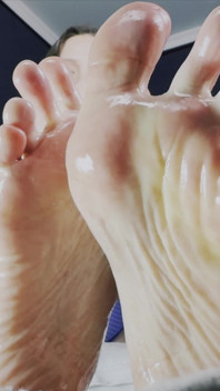 Oiled Feet Asmr Slow Sole POV & Deep Whisper Tease