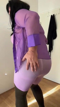 Pink Shape Wear with Pantyhose