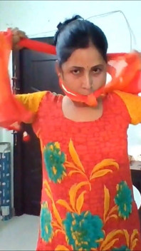 Real Indian Vlogger Wife: Gagged for the Very First Time!
