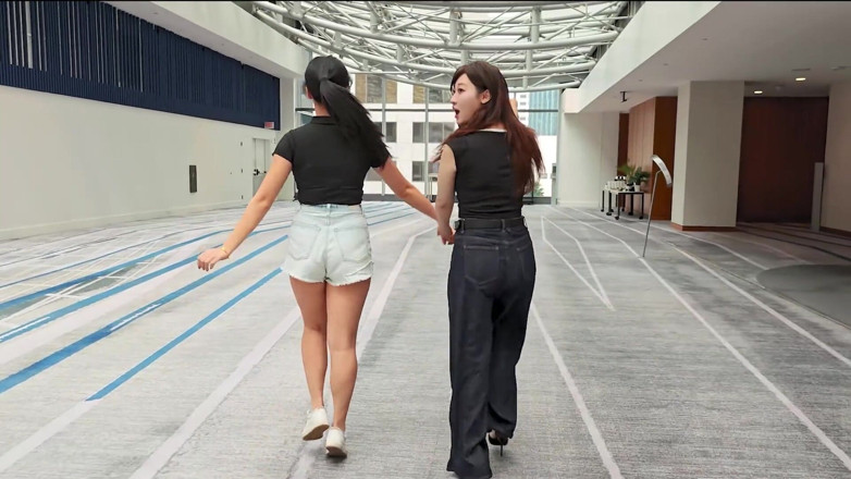Chloe Lin: The Sullen Straight Girl Was Soothed by a Lace Girl...