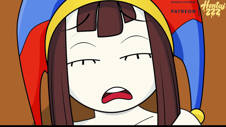 Hentai ZZZ: Pomni получает сливки в киску (удивительный цифровой цирк)