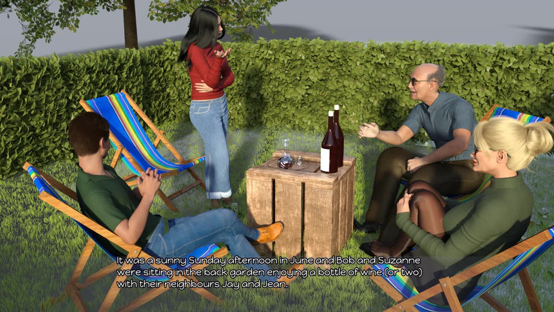 Dirty GamesXxX: Tři panely: creampie pro sexy manželku - epizoda 1