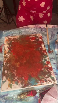 In Big Eyeglasses Asmr Acrylic Art Bloom in the Mist Part 2