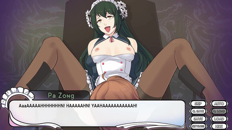 Dirty GamesXxX: 메이드 맨션: 집 주인에게 보지를 핥는 하녀 9