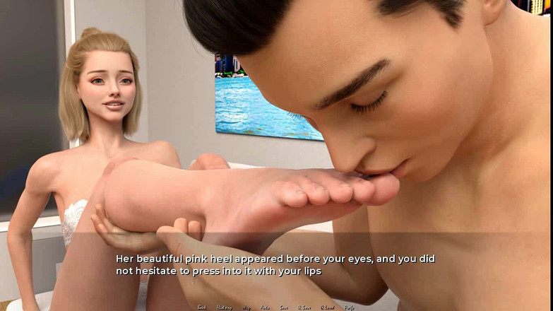 Dirty GamesXxX: Pohybující se dolů: submisivní manžel, masáž bolavé nohy ep.21