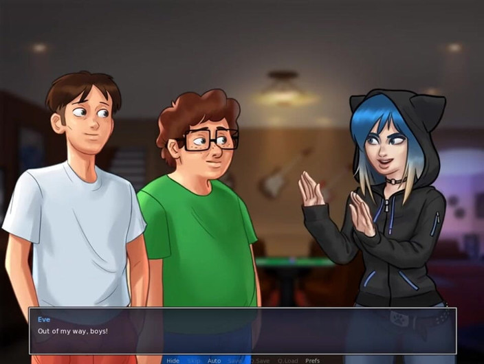 Miss Kitty 2K: Summertime saga - cookie jar - tutte le scene di sesso solo -...