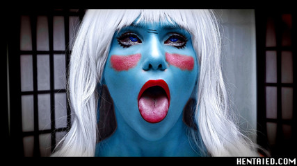 Hentaied: Hentai kehidupan nyata - JOI - alien biru panas muncrat dan masturbasi