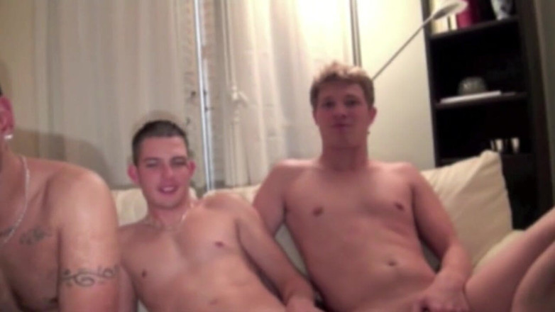 Crunch Boy: Straight Arab fucked by 2 gay friends