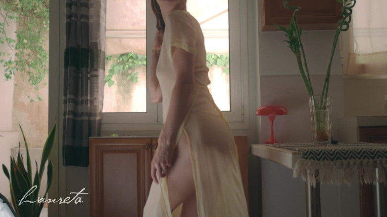 Lanreta: Trying on Sexy Outfits with Squirting Orgasm
