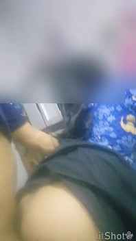 Amateur Footage of a Beautiful Civil Servant Stepmother with an Office Driver in a Warehouse
