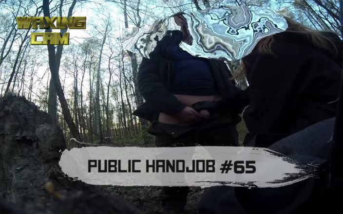 Waxing cam: Public Handjob #65