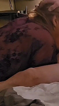 Sensual and Fun Bedroom Sex with the Lady in Purple