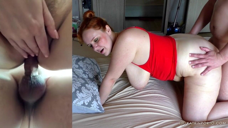 Katrin Porto: Orgasmus chlupaté pawg na pokrytí mrdkou