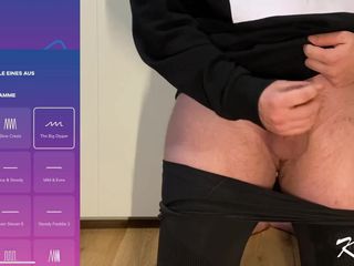 Lucas Nathan King: Hands Free Remote Anal Vibrator Prostate Orgasm Cumshot