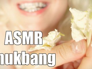 Arya Grander: Braces fetish, eating in braces ASMR video