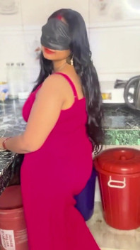 Blindfolded Hot Indian Wife Kitchen Sex with Husband Hardcore Blindfold Fucking Hindi Video