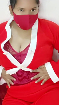 Cristmass Special Girl Big Boobs and Pussy