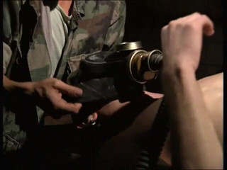 Cazzofilm: Cazzo - military tied and fisted