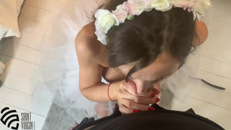 LizaVirgin: The bride sucked the best man before the wedding and...