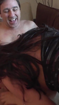 Stepmom and Stepdad Help Their Stepson with Sex Education