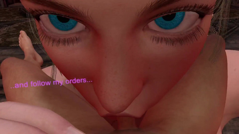 Wraith ward: Giant Empress sucks the life out a pure guy's dick (POV)