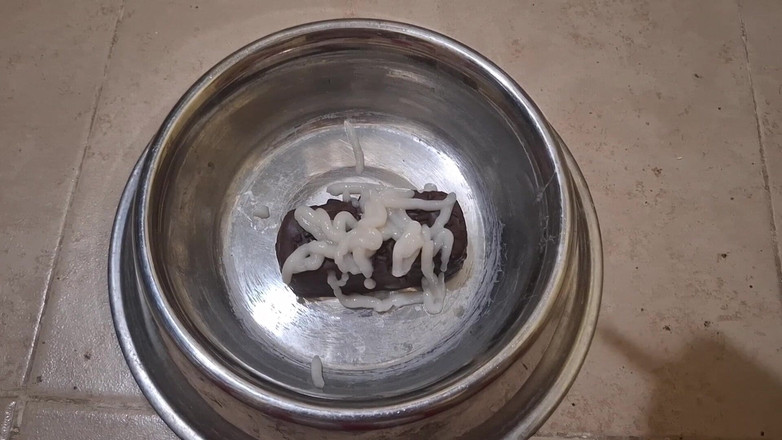 fermerino: Trans-meisje eet sperma en inflatiefetisj na een dildo-pijpbeurt