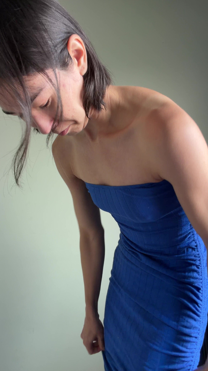 Ms_Emmy_Lynn: Tight Body Con Summer Dress Try-on Haul: Blues Edition