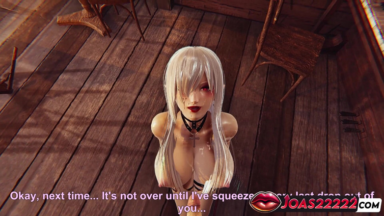 Joas22222: Послуга мастурбації Vampire Hunter Rue - дії з великими цицьками та епічний мінет без рук