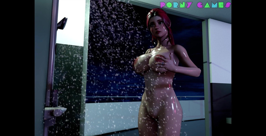 Porny Games: Můj nový život: Revamp - Sledování sexy milf koupání (3)