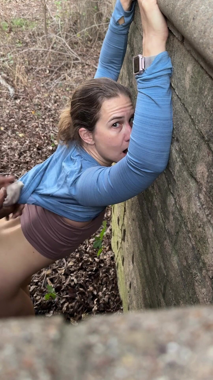 Jackrackemxxx: The Pirate Fucks Slut Hotwife in the Woods