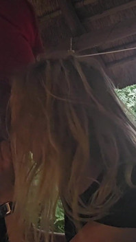18 Year Old Sucking Cock Outdoor at Holiday Resort