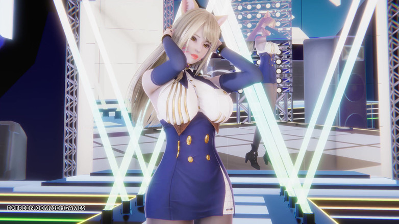 3D-Hentai Games: [mmd] T-ara - così folle Ahri sexy spogliarello League of Legends...