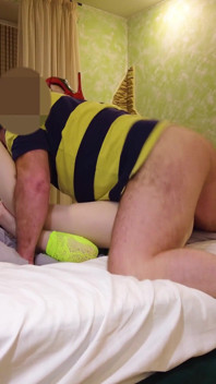 Horny Slutty Gets Pussy Fucked by Old Fat Dude