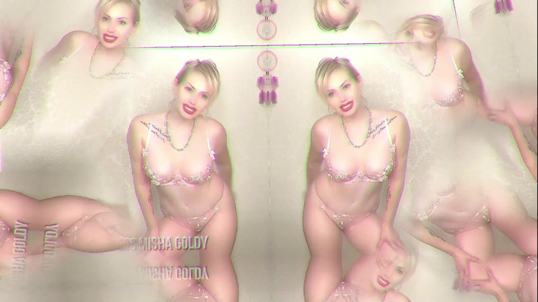 Goddess Misha Goldy: You look so damn stupid and ugly with that dildo...