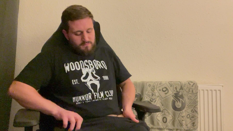 Slutty Samuel: Bermain dengan zakar montel saya