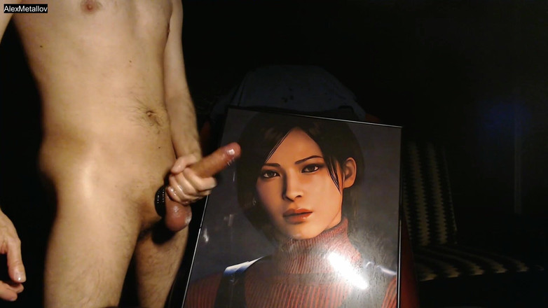 Alex Metallov: Hommage au sperme pour Ada Wong (personnage du jeu de Resident...
