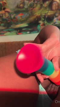 Solo Big Booty Pussy Dildo Masturbation