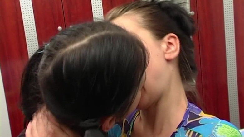 SapphoFilms - By Nikoletta Garian - Real Lesbian: Slim Lesbian Chicks Showing How It's Done