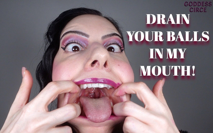 Goddess Circe: Drain Your Balls in My Mouth! (video Request)