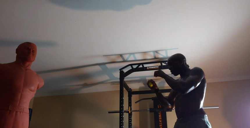 Hallelujah Johnson: 복싱 훈련