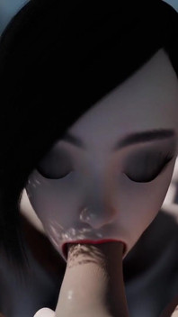 궤도 정거장에서 무중력 상태에서 깊고 항문 성교