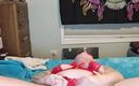 Jenn Sexxii: Dirty MILF Cums Squirting in Sexy Red Lingerie