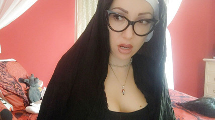 savannahamatoriale: A nun shouldn't burp!