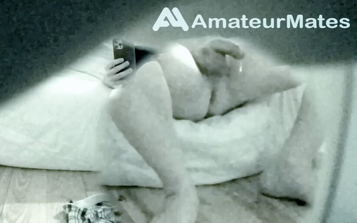 AmateurMates: Nevlastní otec je měkký pták předčasné stříkání handsfree za 1 min