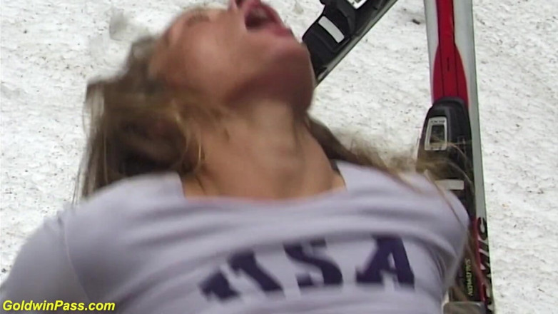 Goldwin pass: German winter group sex fuck orgy in snow