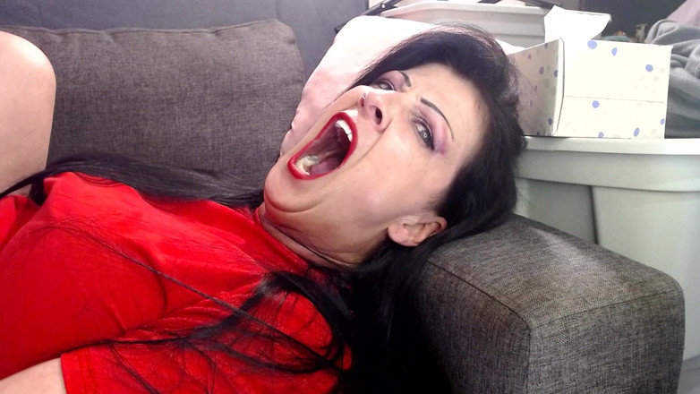 Abby Anna: Laying Down so Tired Yawn Time