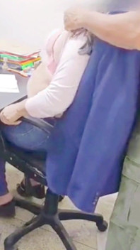 Konečně jsem dostal svého spolupracovníka, aby mě ošukal v mé kanceláři, část 2