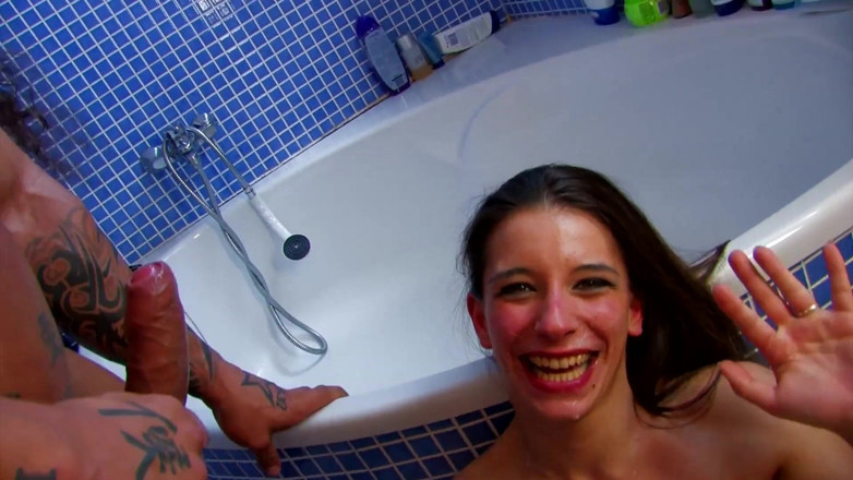 CBD Media: Cute college girl with nice tits gets fucked by a...
