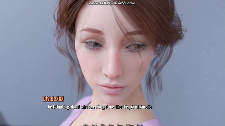Divide XXX: Heart Problems - My Beloved Aunty Amelie Lewd Touch Kitchen